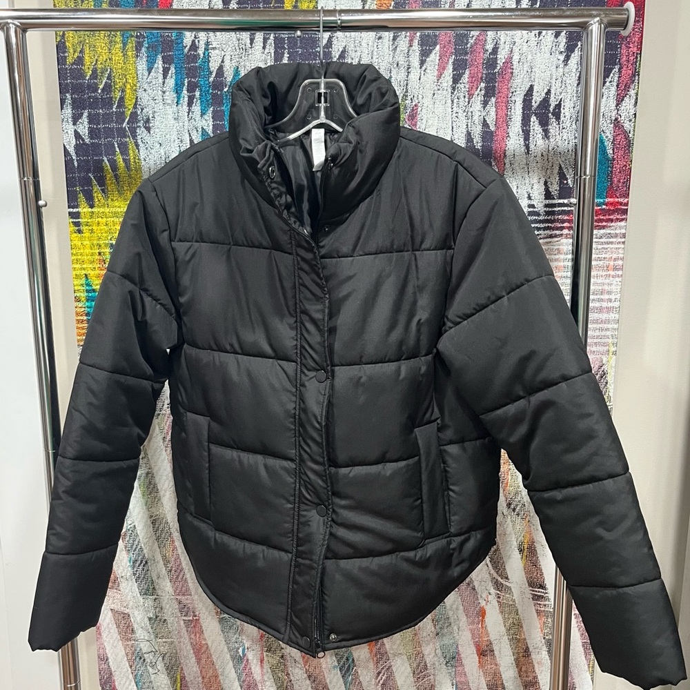 Zella Black Puffer Jacket